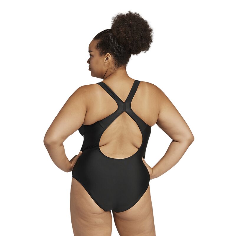 ADIDAS W 3-Stripes C-Back Swimsuit (Plus Size) på