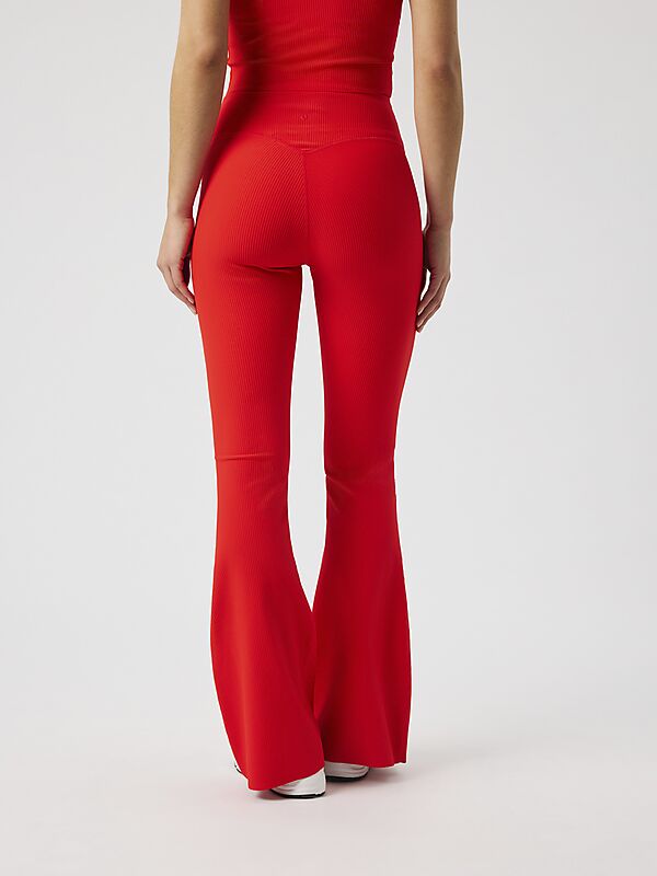 BJÖRN BORG W STUDIO RIBBED FLARE TIGHTS på