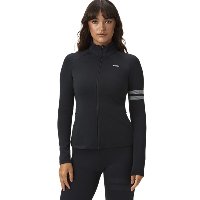 STRONGER Signature Zip Jacket på