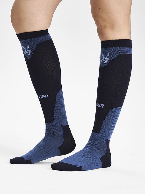 SEGER RACE LIGHT WOOL COMPRESSION SKI SOCK på
