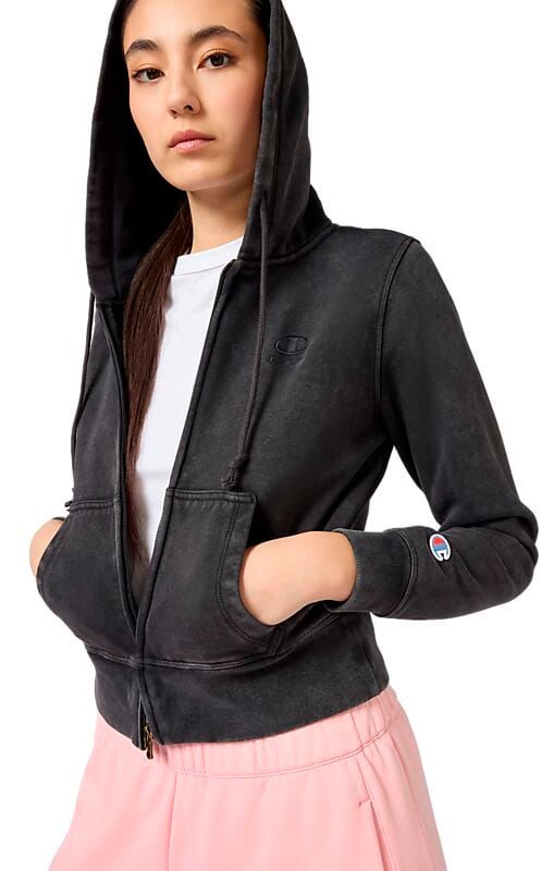 CHAMPION W Full Zip Hoodie Sweatshirt på