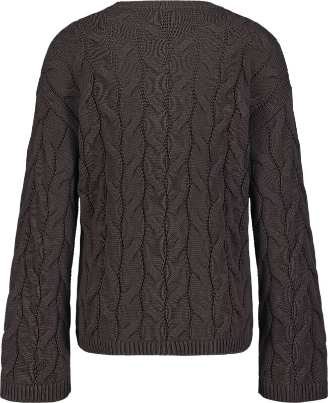 RACE MARINE W CABLE KNIT SWEATER på