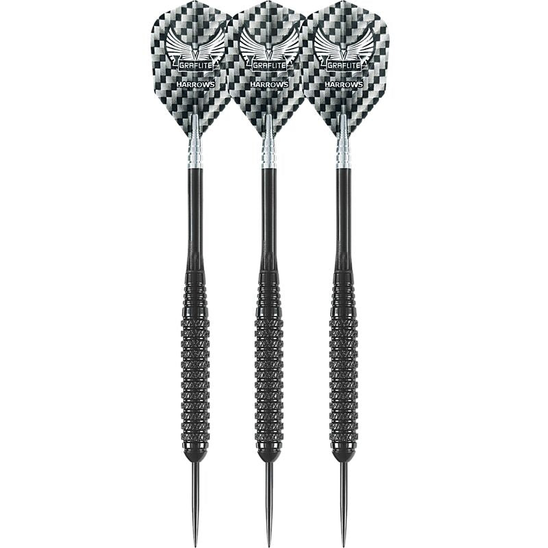 HARROWS Darts Steel Black Arrow på