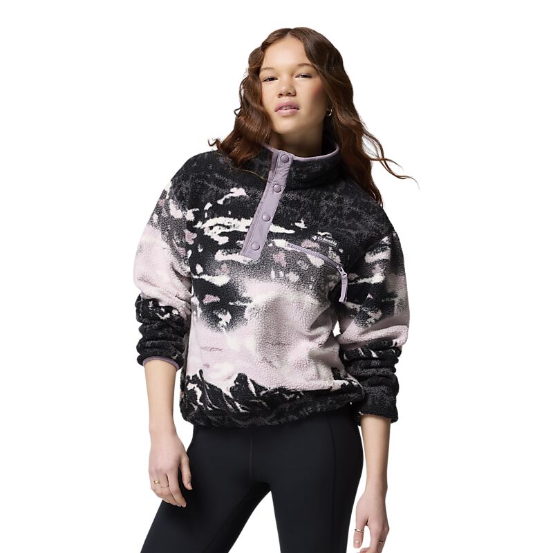COLUMBIA W Helvetia™ Ii Printed Cropped Half Snap på