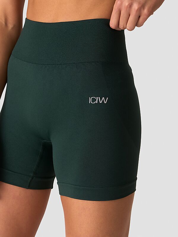 ICANIWILL SMOOTH SEAMLESS MIDI SHORTS W på