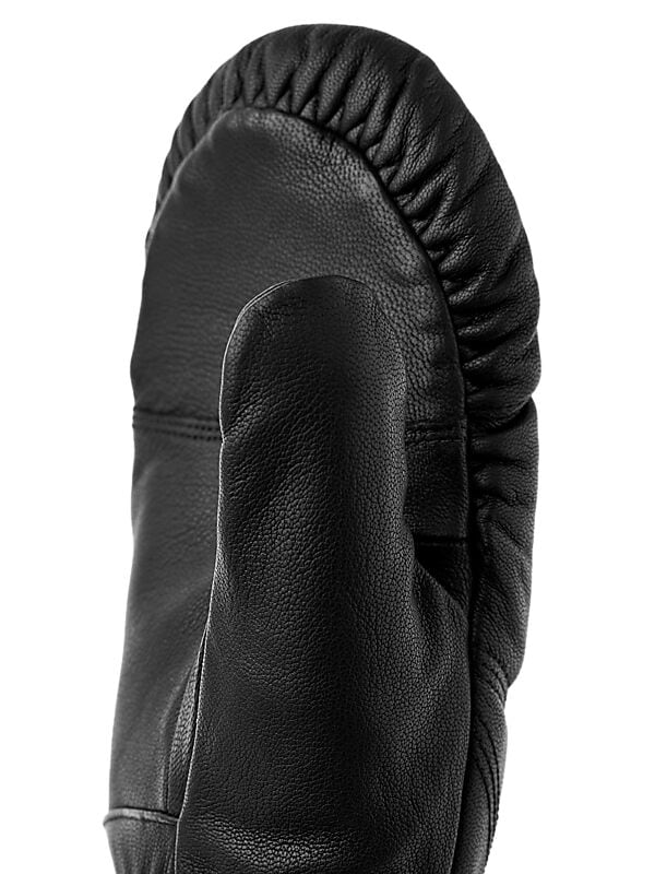 HESTRA W Leather Box Mitt på