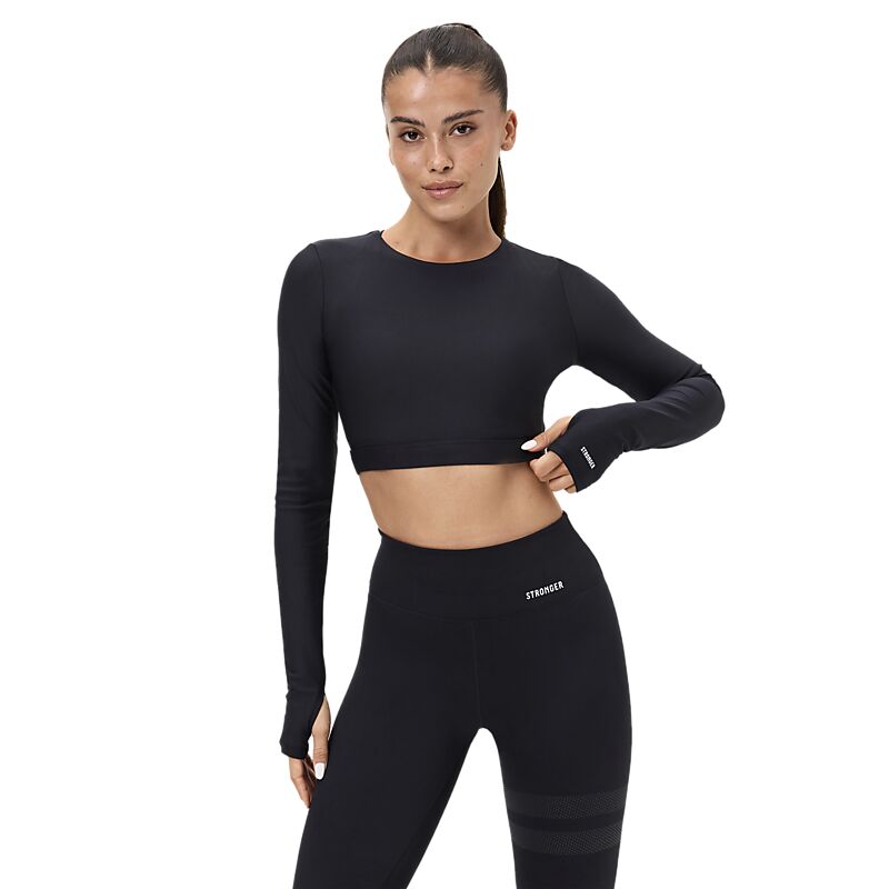 STRONGER Open Back Long Sleeve på