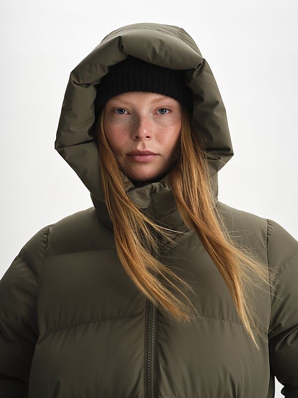 EVEREST Juneau Coat, lång vinterjacka, dam på