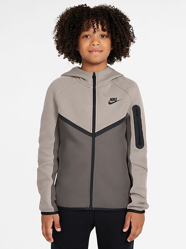NIKE Older Kids' Full-zip Hoodie Sportswear Tech Fleece på