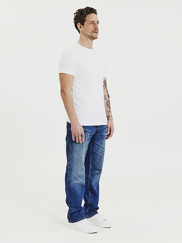 BREAD & BOXERS M 2 PACK CREW NECK på