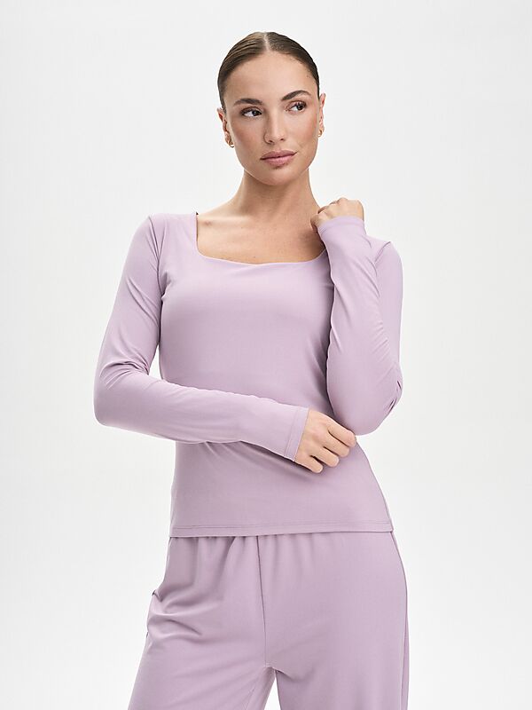 SOC W Soft Square Longsleeve på