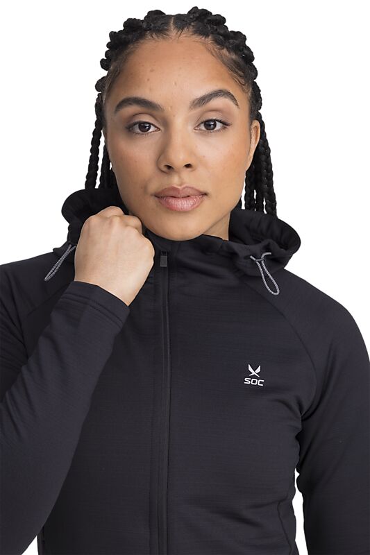 SOC W Run Zip Hood på