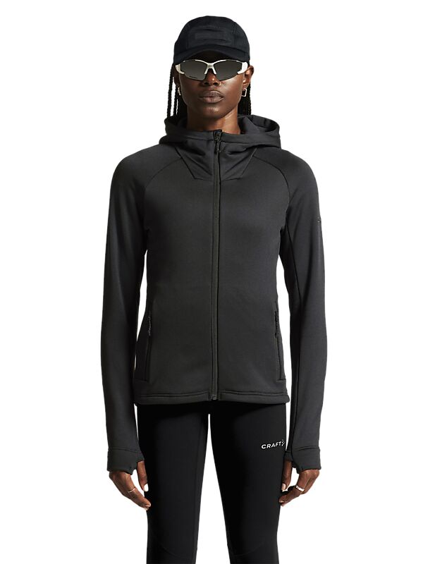 CRAFT Adv Explore Power Fleece Hood Jkt W på