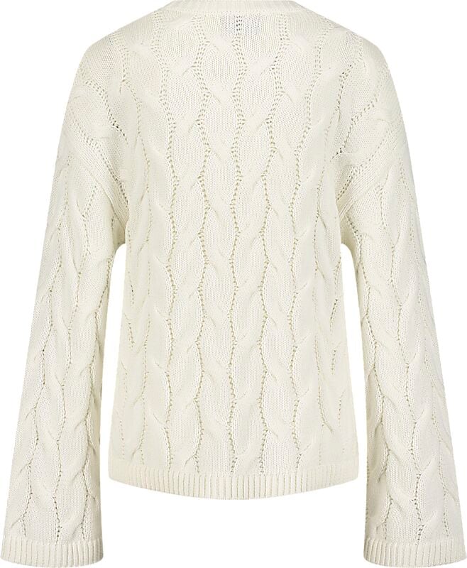 RACE MARINE W CABLE KNIT SWEATER på