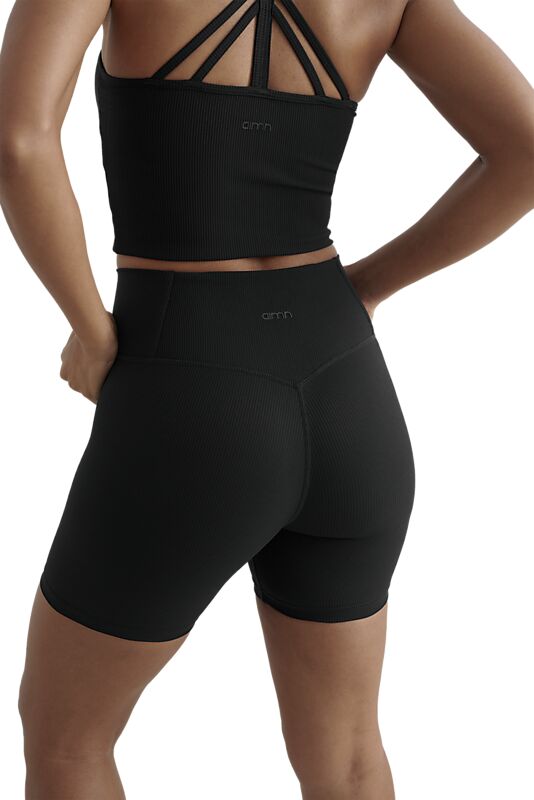 AIM´N Ribbed Performance Midi Biker Shorts på