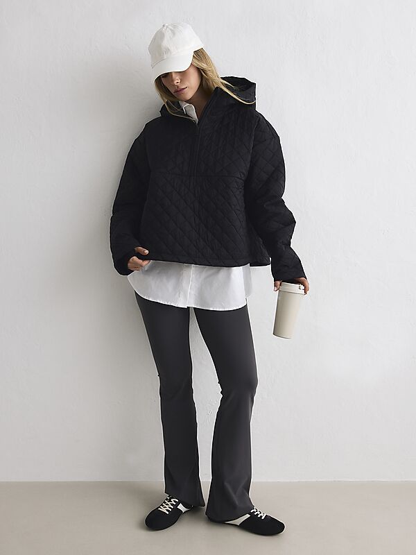 AIM´N W CROPPED QUILTED ANORAK på