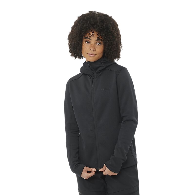SALOMON Sntial Midfleece Fz Hd W på