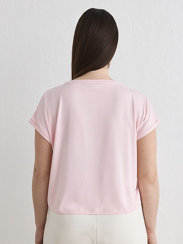 AIM´N Soft Basic Roll Sleeve Top på