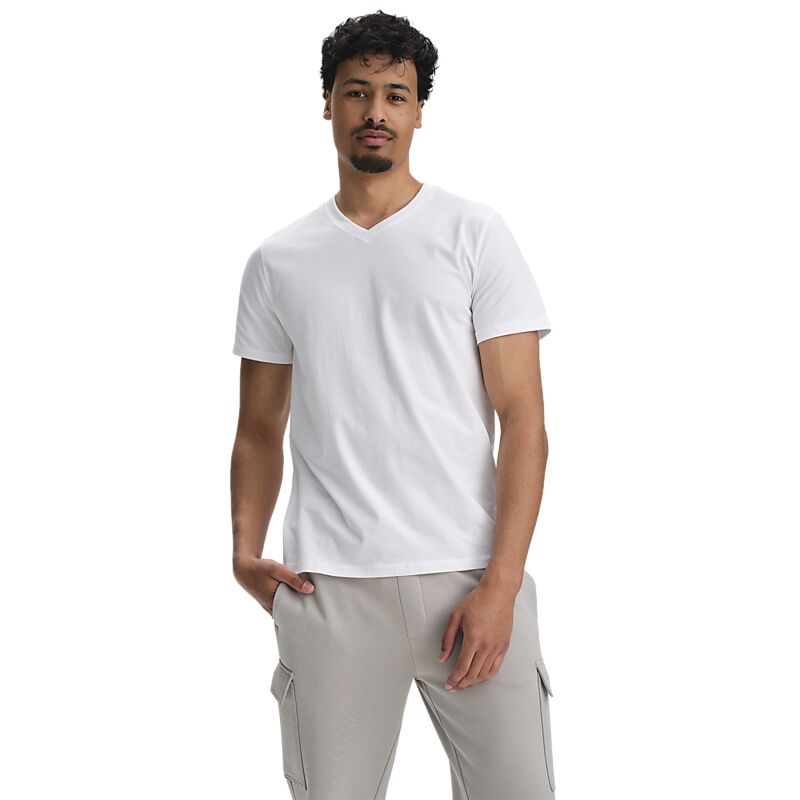 SOC M SLIM FIT V-NECK TEE på