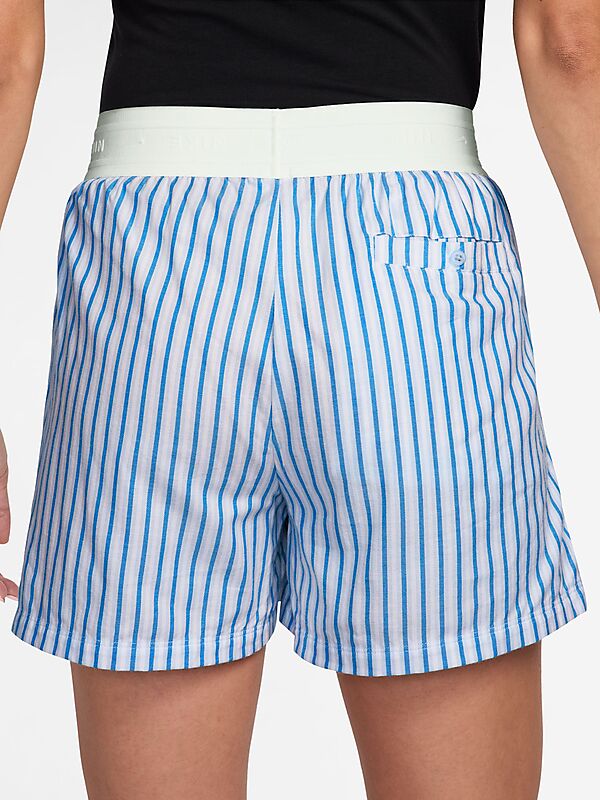 NIKE W CHILL POPLIN STRIPE SHORTS på