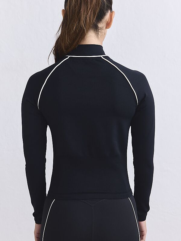 AIM´N SHAPE SEAMLESS CONTRAST ZIP JACKET på
