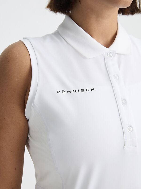 RÖHNISCH NICKY SLEEVELESS POLOSHIRT på